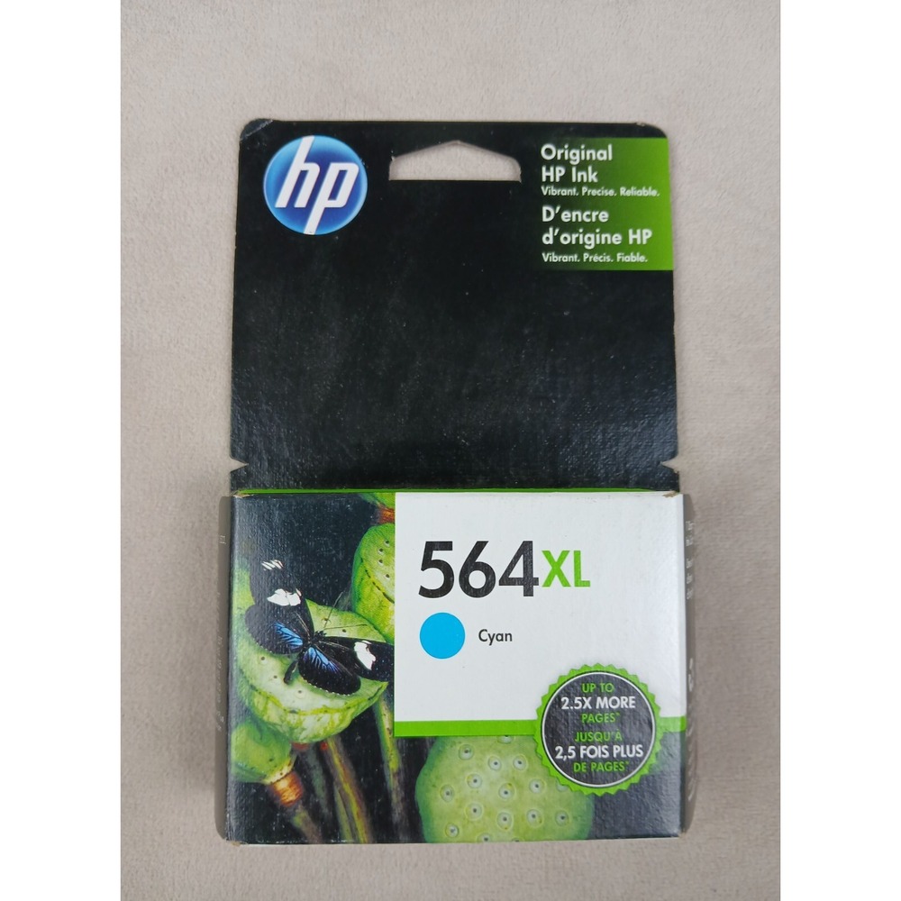 HP 564XL Cyan Oct‎ 2020 Sealed